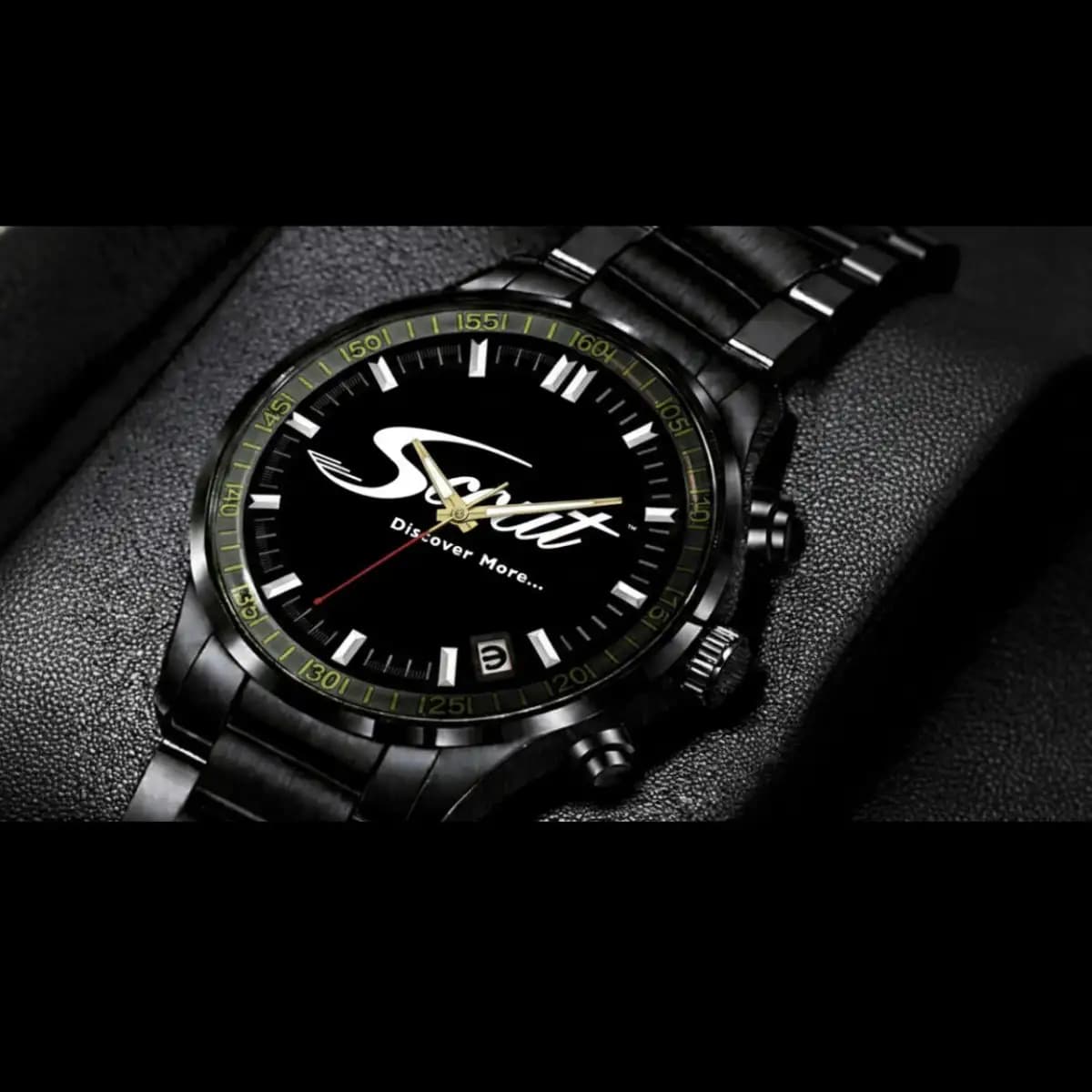 scout boat - Premium Stainless Steel watch